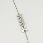 Load image into Gallery viewer, Floral Sterling Silver Bracelet
