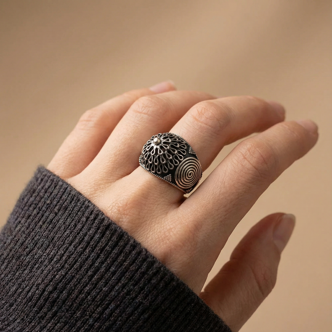 PEACOCK POWER RING