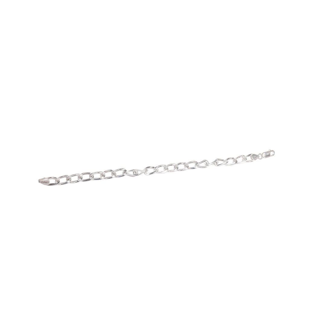 SILVER FIGARO BRACELET