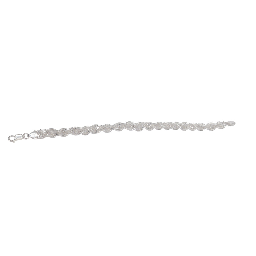 SILVER SNAP BRACELET