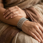 Load image into Gallery viewer, SILVER BRAID BOSS
