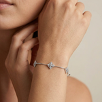 Load image into Gallery viewer, SILVER PIXEL WRISTCHAIN
