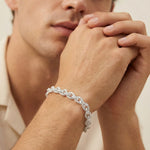 Load image into Gallery viewer, SILVER SNAP BRACELET
