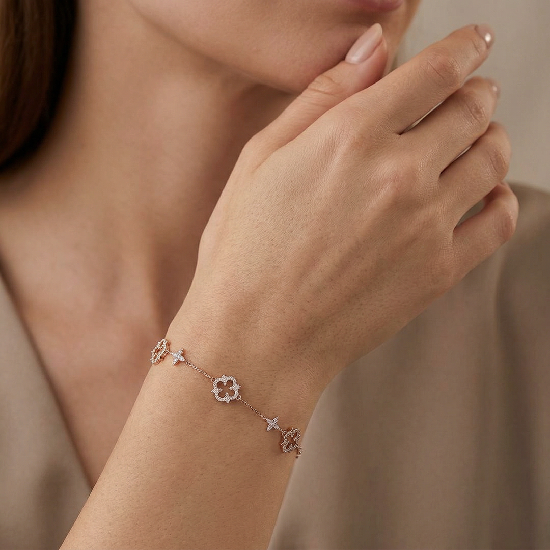 TRIPLE BLOOM BRACELET