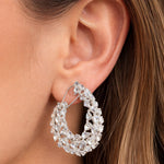 Load image into Gallery viewer, The Glacial Hoops
