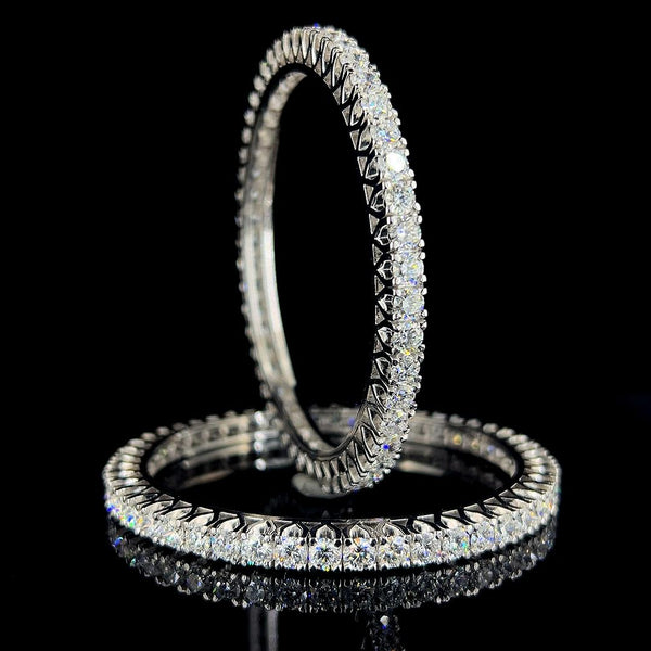 Celestia Luxe Diamond Eternity Bangles