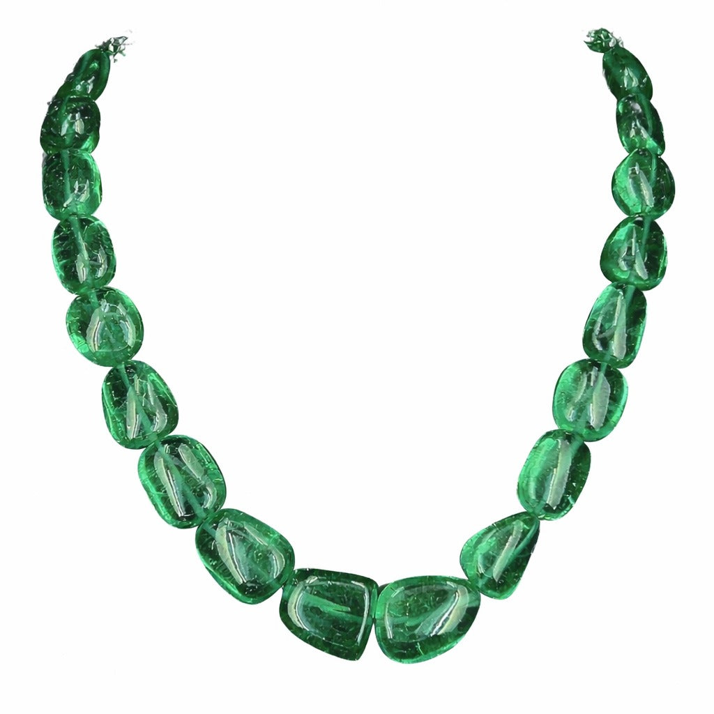 Emerald Luxe String Necklace