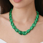 Load image into Gallery viewer, Emerald Luxe String Necklace
