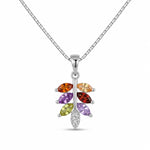 Load image into Gallery viewer, Autumn Leaves Pendant Set
