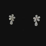 Load and play video in Gallery viewer, Petalia Bloom Diamond Stud Earrings
