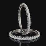 Load and play video in Gallery viewer, Celestia Luxe Diamond Eternity Bangles
